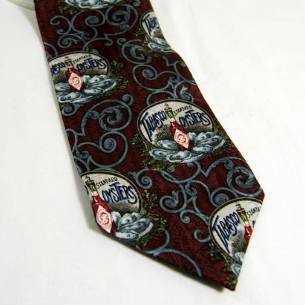 Tabasco Neck Tie Tabasco Standard Oysters w/ Comps